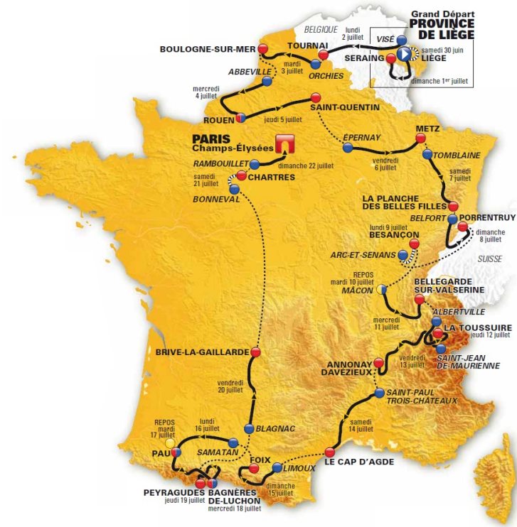 Ronde van Frankrijk 2012