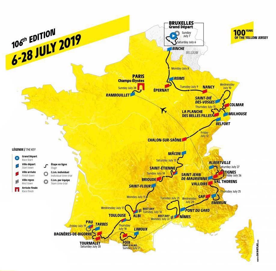Ronde van Frankrijk 2019